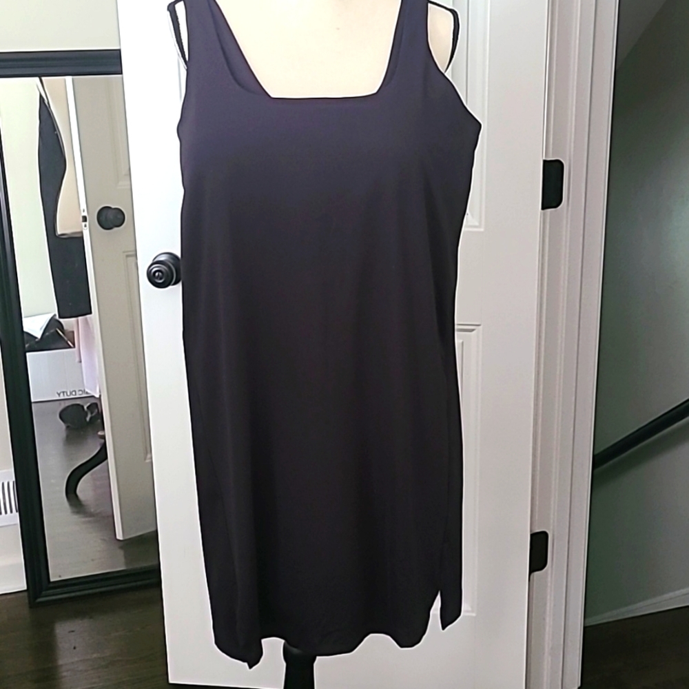 active dress with built-in shorts